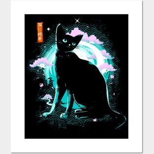 Japanese Cat Posters and Art